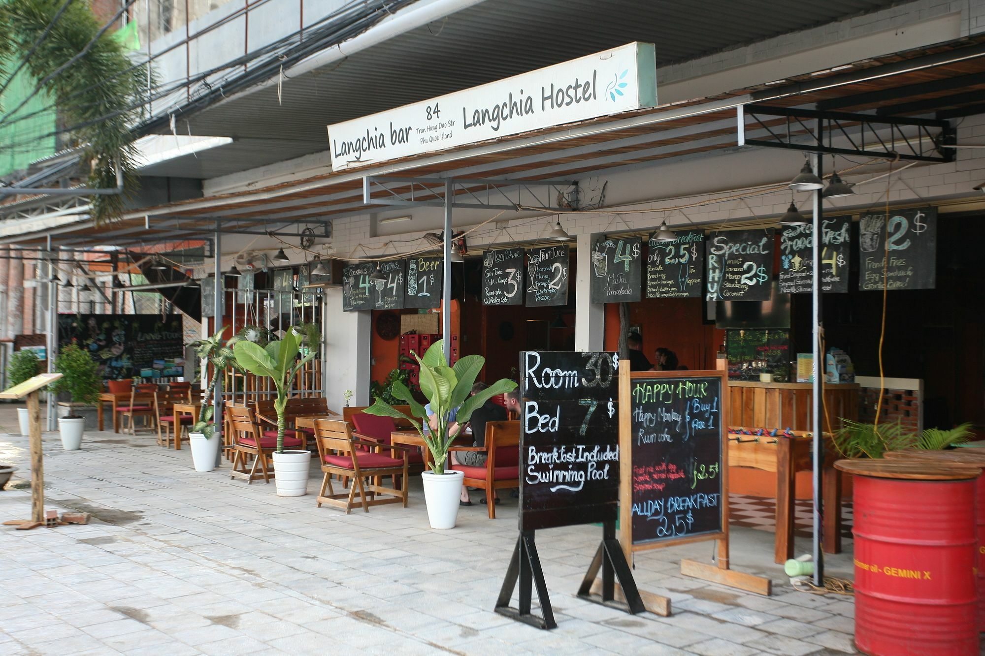 Langchia Hostel Phu Quoc Exterior photo